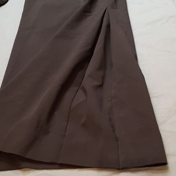 Morrissey Brown Flare Capri Dress Pants - Picture 7 of 10